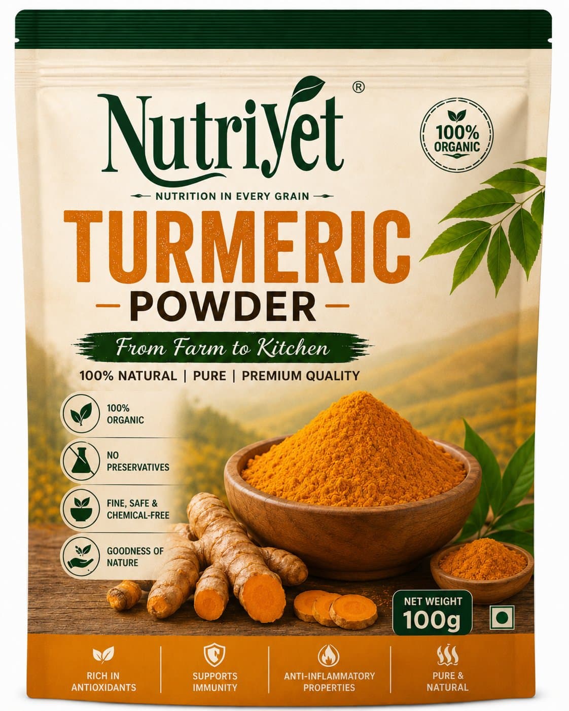 Turmeric Powder 100g