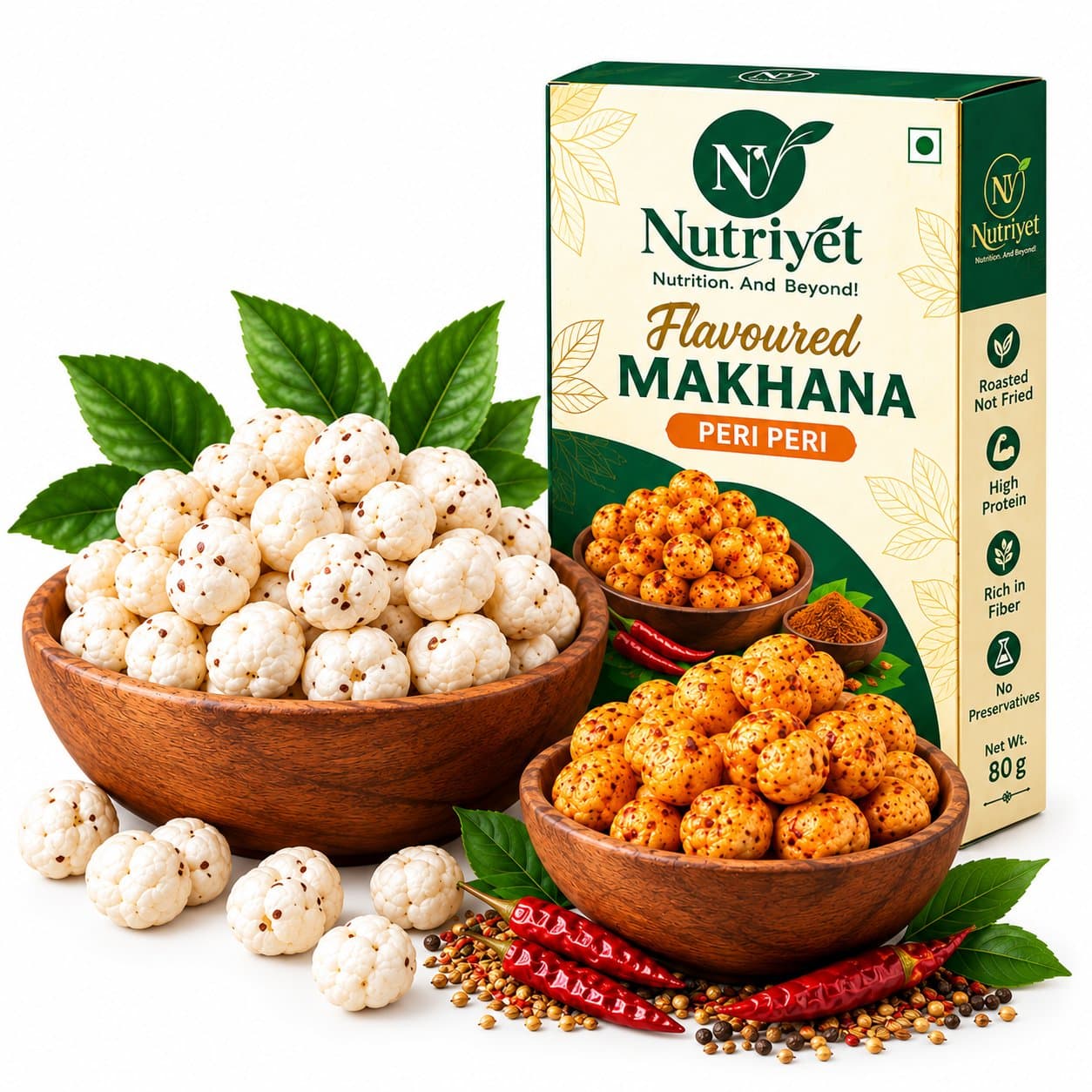 Raw & Flavored Makhana